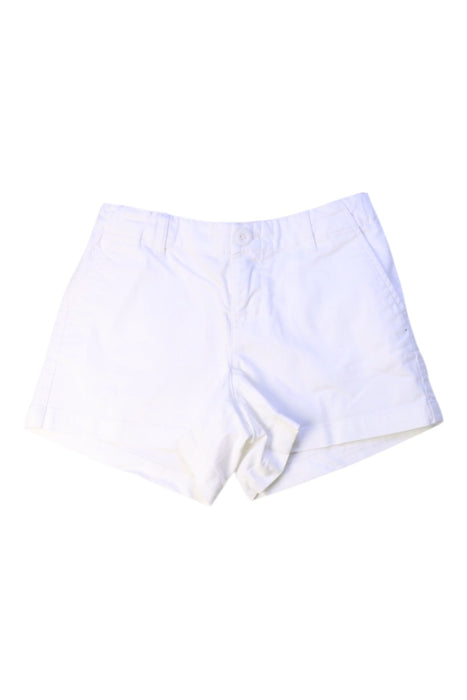 A White Shorts from Polo Ralph Lauren in size 7Y for girl. (Front View)