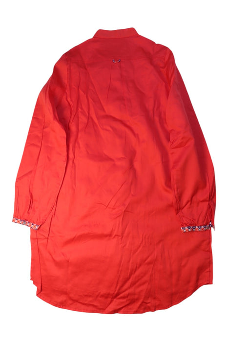 A Red Long Sleeve Dresses from Shanghai Tang in size 12Y for girl. (Back View)