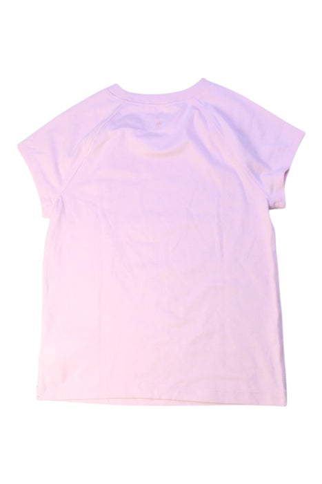 A Pink Short Sleeve T Shirts from Polo Ralph Lauren in size 7Y for girl. (Back View)