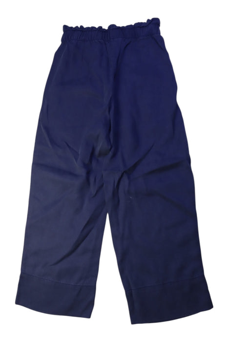 A Navy Casual Pants from Cyrillus in size 8Y for girl. (Back View)