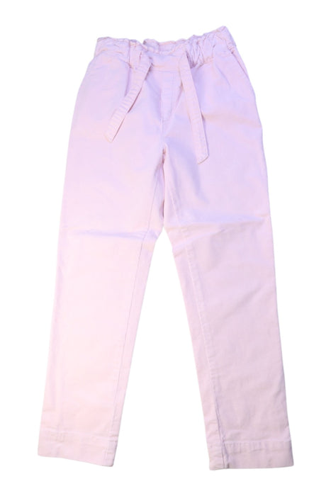 A Pink Casual Pants from Cyrillus in size 9Y for girl. (Front View)