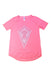 A Pink Short Sleeve Tops from Ivivva in size 10Y for girl. (Front View)