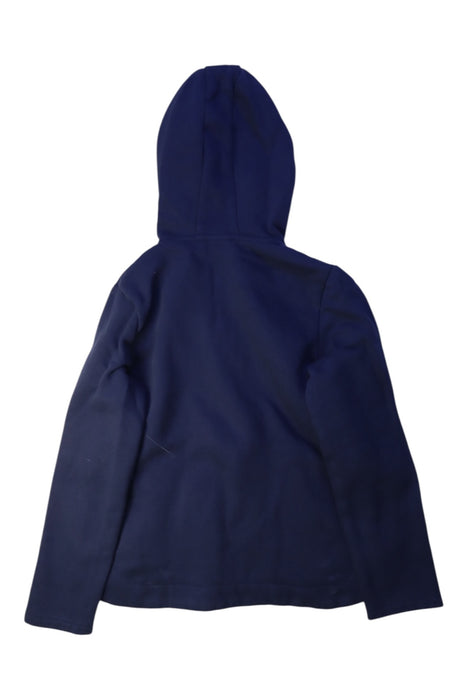 A Navy Hooded Sweatshirts from Cyrillus in size 9Y for girl. (Back View)