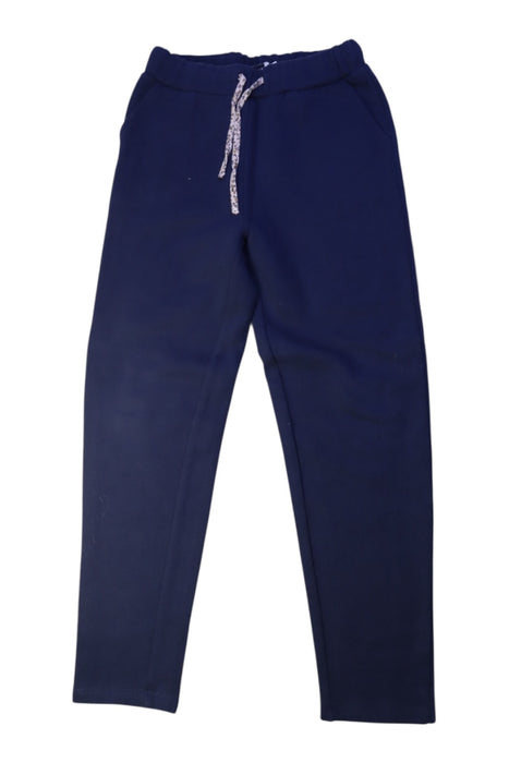 A Navy Sweatpants from Cyrillus in size 9Y for girl. (Front View)