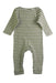 A Green Long Sleeve Jumpsuits from Claude & Co in size 3-6M for neutral. (Back View)