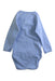 A Blue Long Sleeve Bodysuits from Petit Bateau in size 3-6M for boy. (Back View)