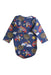 A Multicolour Long Sleeve Bodysuits from Polarn O. Pyret in size 3-6M for neutral. (Back View)