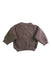 A Taupe Knit Sweaters from Polarn O. Pyret in size 0-3M for neutral. (Back View)