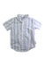 A Blue Long Sleeve Shirts from Polarn O. Pyret in size 12-18M for boy. (Front View)