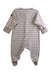 A Beige Onesies from Polarn O. Pyret in size 0-3M for boy. (Back View)