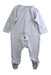 A Blue Onesies from The Little White Company in size 6-12M for boy. (Back View)