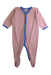A Pink Onesies from Petit Bateau in size 3-6M for boy. (Front View)