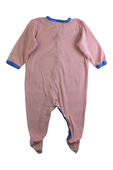 A Pink Onesies from Petit Bateau in size 3-6M for boy. (Back View)