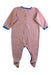A Pink Onesies from Petit Bateau in size 3-6M for boy. (Back View)