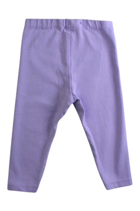 A Purple Leggings from Polarn O. Pyret in size 3-6M for girl. (Back View)