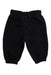 A Black Sweatpants from Roots in size 3-6M for girl. (Back View)