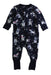 A Black Onesies from Polarn O. Pyret in size 3-6M for boy. (Front View)