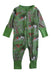 A Green Onesies from Polarn O. Pyret in size 0-3M for girl. (Front View)