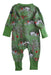 A Green Onesies from Polarn O. Pyret in size 0-3M for girl. (Back View)