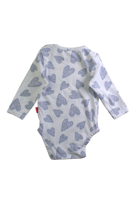 A White Long Sleeve Bodysuits from Kite in size 3-6M for girl. (Back View)