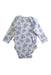 A White Long Sleeve Bodysuits from Kite in size 3-6M for girl. (Back View)