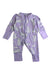 A Purple Onesies from Polarn O. Pyret in size 0-3M for neutral. (Front View)