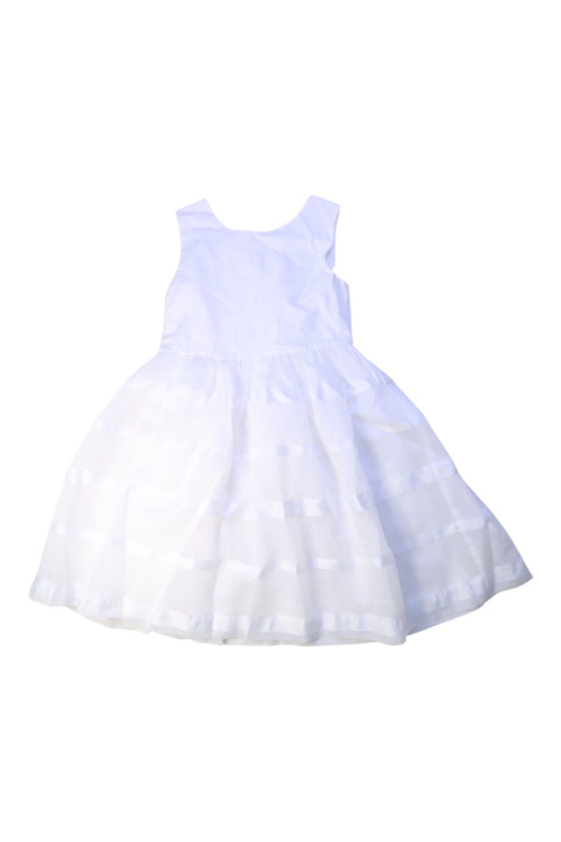 A White Sleeveless Dresses from Jacadi in size 8Y for girl. (Front View)