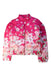 A Pink Puffer/Quilted Jackets from Moncler in size 8Y for girl. (Front View)