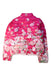 A Pink Puffer/Quilted Jackets from Moncler in size 8Y for girl. (Back View)