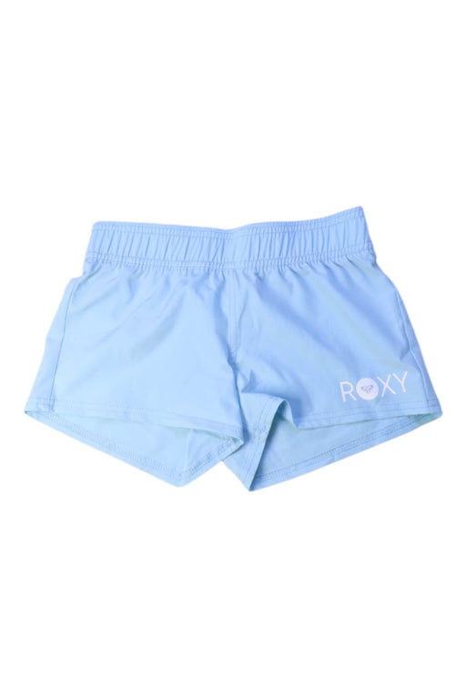 A Blue Shorts from Roxy in size 7Y for girl. (Front View)