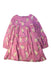 A Pink Long Sleeve Dresses from Nanos in size 8Y for girl. (Front View)