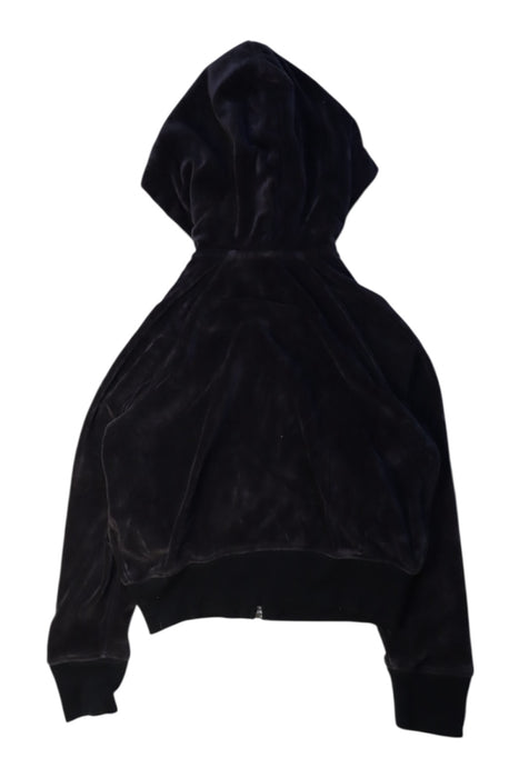 A Black Hooded Sweatshirts from Polo Ralph Lauren in size 7Y for girl. (Back View)
