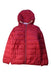 A Red Puffer/Quilted Coats & Outerwear from Cyrillus in size 8Y for girl. (Front View)