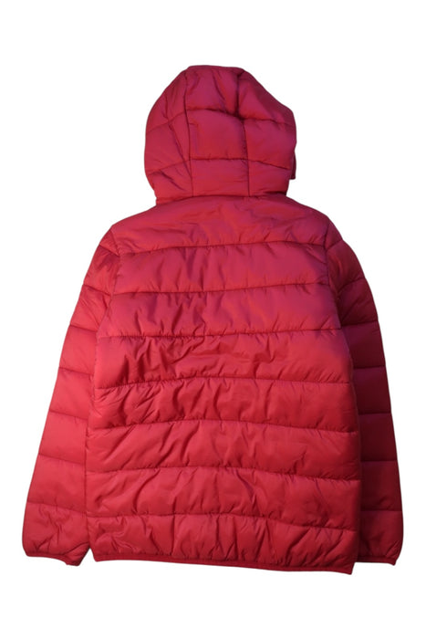 A Red Puffer/Quilted Coats & Outerwear from Cyrillus in size 8Y for girl. (Back View)