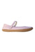 A Pink Flats from Clarks in size 9Y for girl. (Front View)