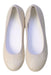 A Ivory Flats from I Pinco Pallino in size 9Y for girl. (Back View)