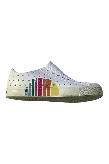 A Multicolour Sneakers from Native Shoes in size 10Y for neutral. (Front View)