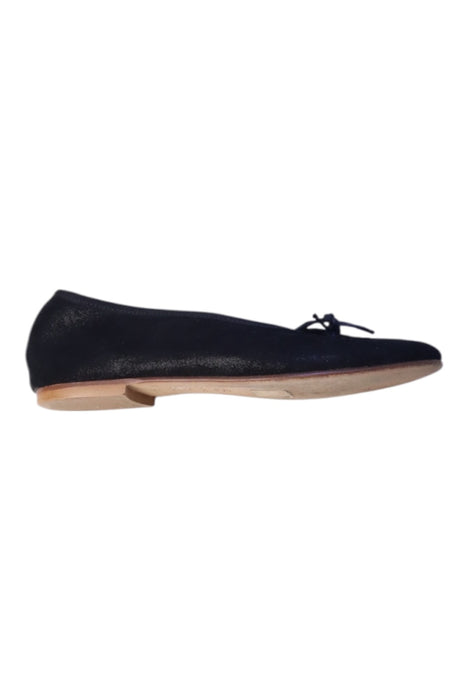 A Black Flats from Anniel in size 9Y for girl. (Front View)