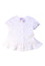 A White Short Sleeve Shirts from Nicholas & Bears in size 10Y for girl. (Front View)