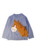 A Grey Crewneck Sweatshirts from Stella McCartney in size 3T for boy. (Front View)