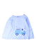 A Blue Long Sleeve Tops from Jacadi in size 3T for boy. (Front View)