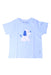 A Blue Short Sleeve T Shirts from Jacadi in size 3T for girl. (Front View)