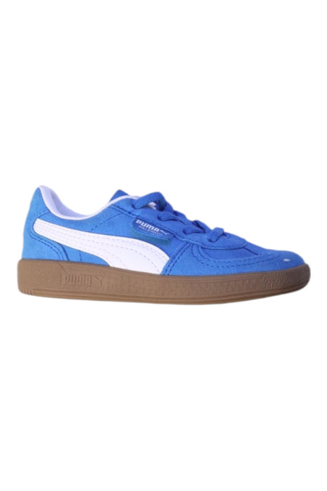 A Blue Sneakers from Puma in size 3T for neutral. (Front View)