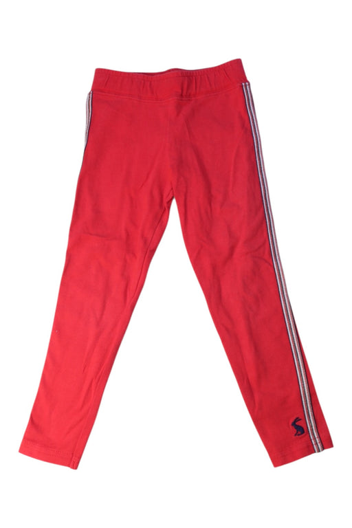 A Red Leggings from Joules in size 2T for girl. (Front View)
