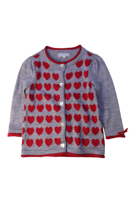 A Red Cardigans from Nicholas & Bears in size 12-18M for girl. (Front View)