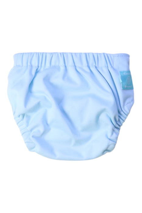A Blue Cloth Diapers from Charlie Banana in size O/S for neutral. (Back View)