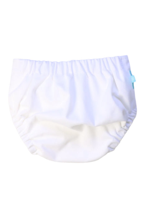 A White Cloth Diapers from Charlie Banana in size O/S for neutral. (Back View)