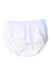 A White Cloth Diapers from Charlie Banana in size O/S for neutral. (Back View)