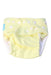 A Yellow Cloth Diapers from Charlie Banana in size O/S for neutral. (Front View)