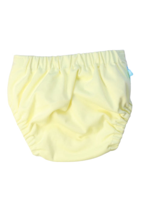A Yellow Cloth Diapers from Charlie Banana in size O/S for neutral. (Back View)